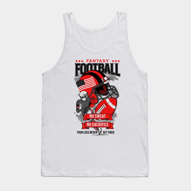 Fantasy Football Tank Top by Worldengine